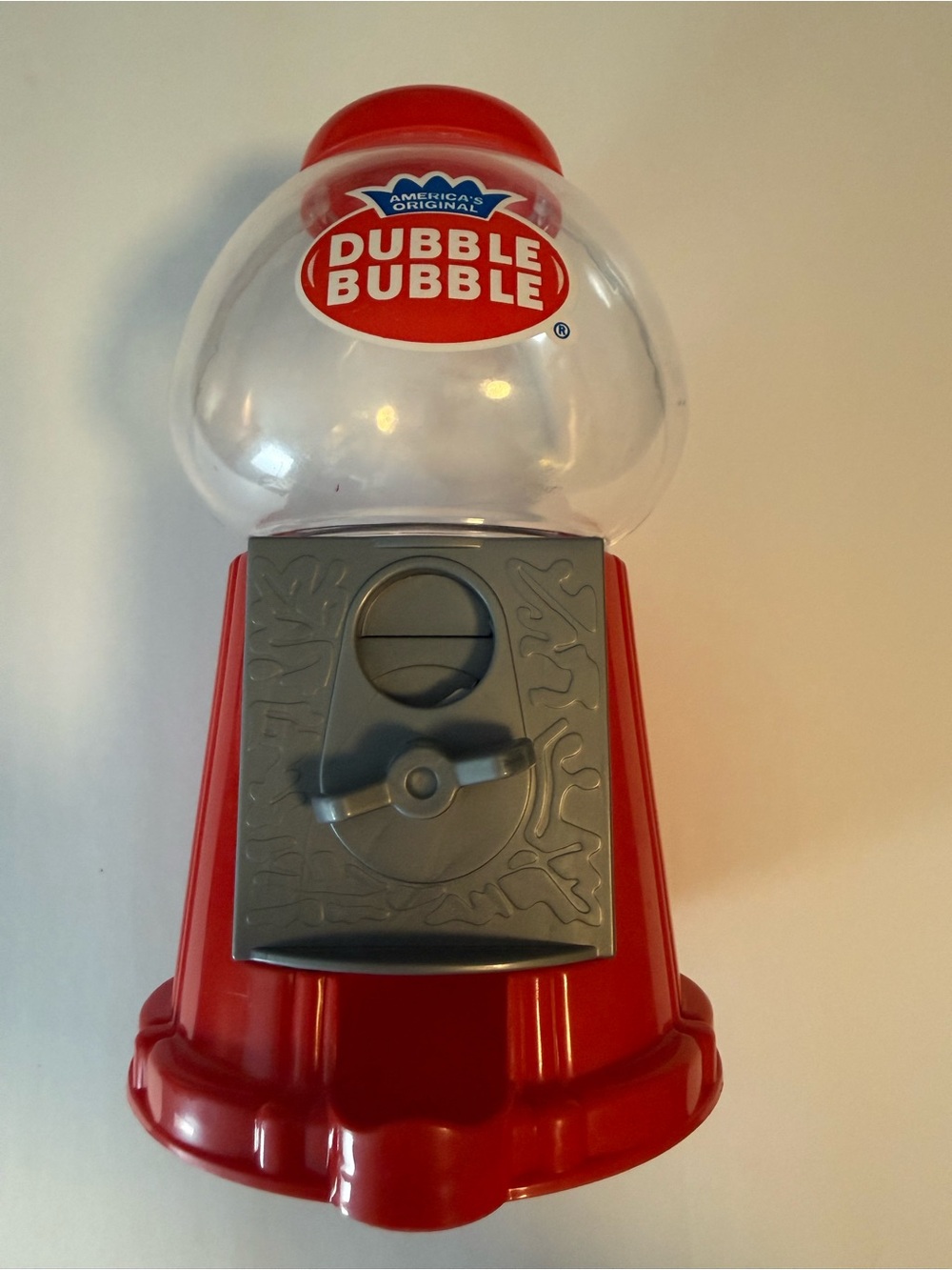 Kids Candy Gumball Machine - Red/Gray